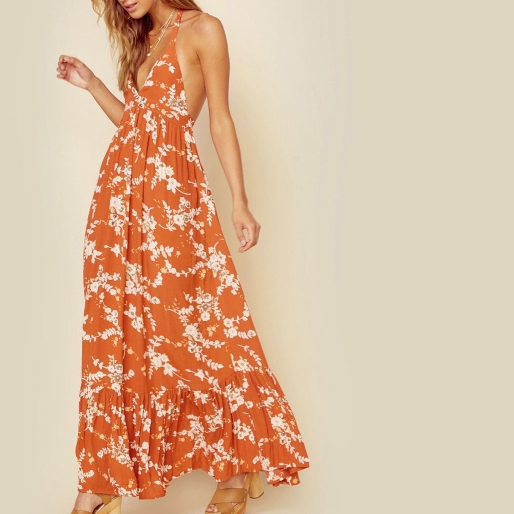 Kivari Jaipur Floral Maxi Dress